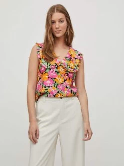 Vila Blouse Tops Blouse Dames Gemengde Kleuren -Vila 55cf2d813b7c618da636b03528c67509