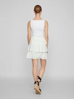 Vila Mini Rokken Rok KAWA Dames Wit 11 Vila Mini Rokken Rok KAWA Dames Wit -Vila 57f264f3db14ed4b265f97b86dd54474