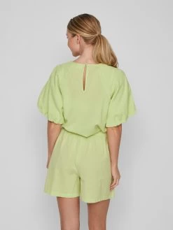 Vila Blouses Met Korte Mouw Blouse Miro Dames Appel -Vila 592551864004bb03003d1bd9b47995ac