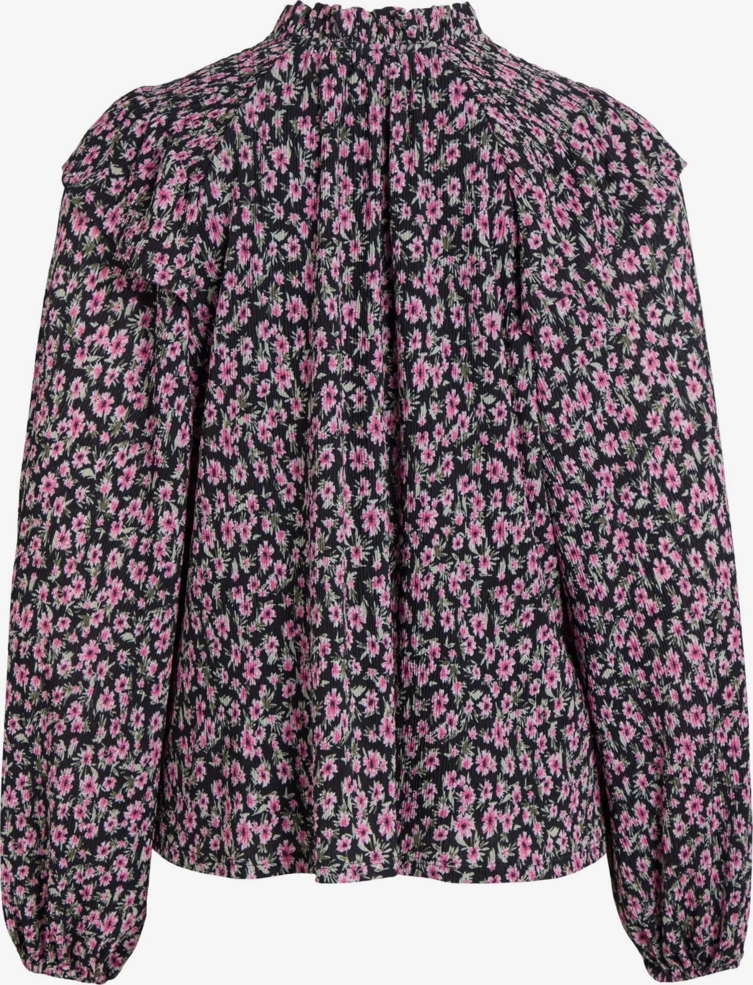 Vila Blouseshirts Blouse Linus Nua Dames Zwart 4 Vila Blouseshirts Blouse Linus Nua Dames Zwart - Afbeelding 2