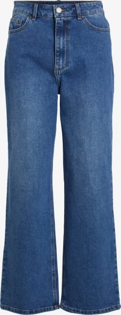 Vila Wide Leg Wide Leg Jeans Widey Dames Blauw