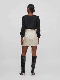 Mini Rokken Rok Dames Roze -Vila 5ce85683550745bde944c99d9039fdad