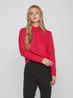 Vila Longsleeves Shirt Dames Pink -Vila 5cfe5ad93f6b1ce99dbe466052af8560