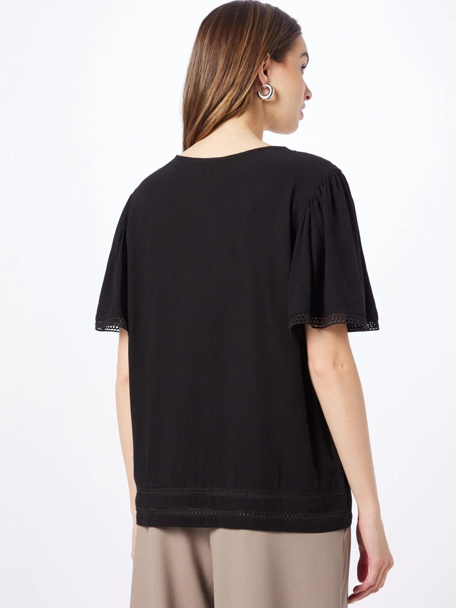 Vila Blouses Met Korte Mouw Blouse VISIA Dames Zwart 7 Vila Blouses Met Korte Mouw Blouse VISIA Dames Zwart - Afbeelding 5