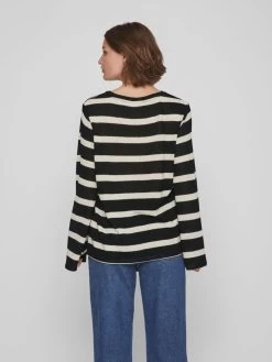 Vila Longsleeves Shirt Dames Beige / Zwart 11 Vila Longsleeves Shirt Dames Beige / Zwart -Vila 5d862d35e707a77e238f3d29e5ad841c