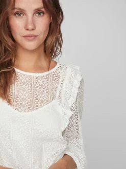 Vila Kanten Blouses Blouse NESA Dames Natuurwit 13 Vila Kanten Blouses Blouse NESA Dames Natuurwit -Vila 5dc601a69c2e8603de99f57878d42639