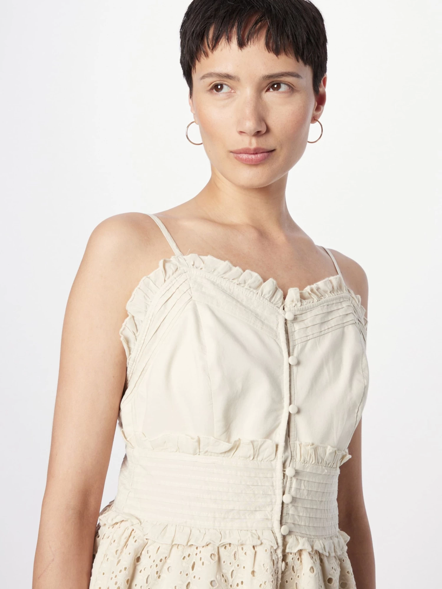 Blouse Tops Blouse BREA Dames Beige 4 Blouse Tops Blouse BREA Dames Beige - Afbeelding 2