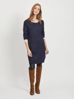 Vila Gebreide Jurken Gebreide Jurk Ril Dames Marine 10 Vila Gebreide Jurken Gebreide Jurk Ril Dames Marine -Vila 5df214fd3dfa152747dd111028787f1c