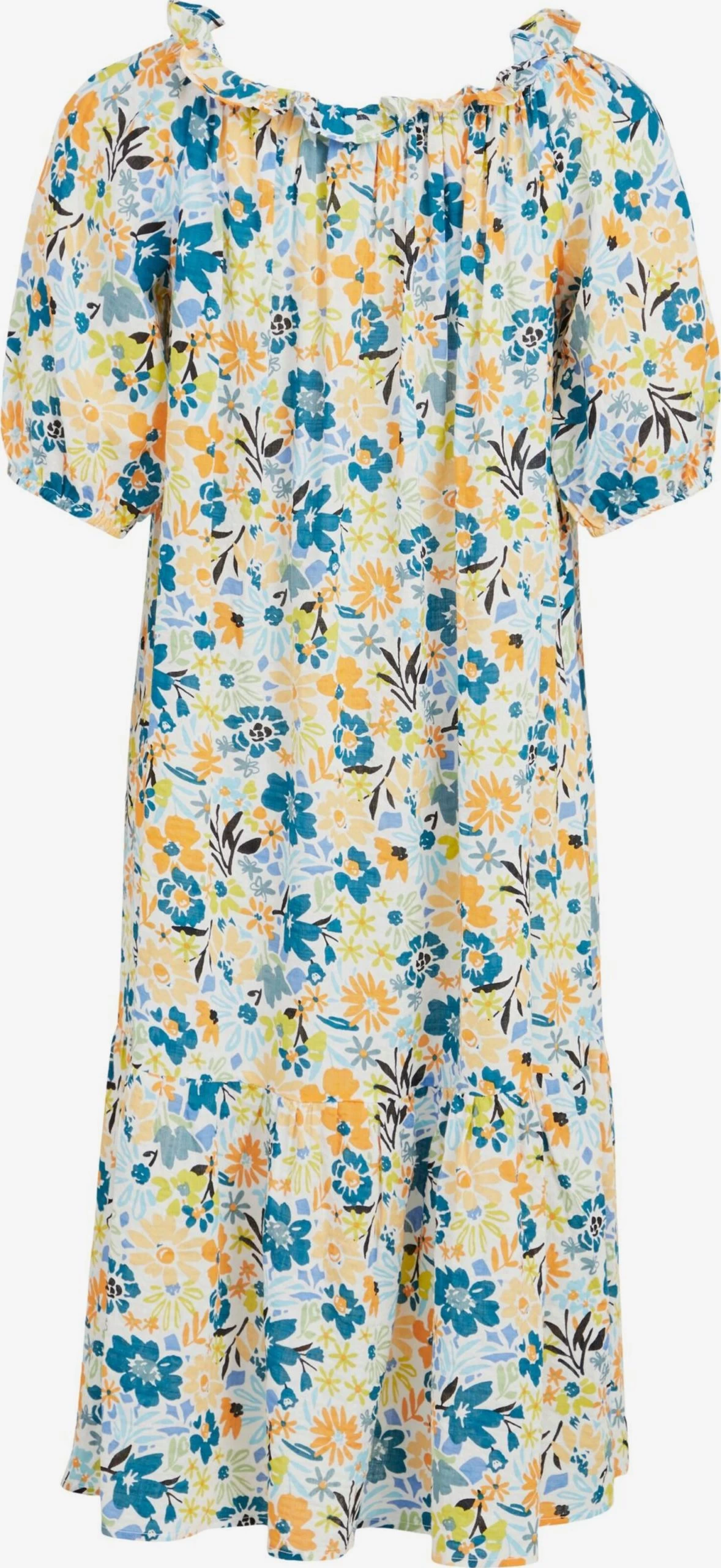 Vila Midi Jurken Jurk Mindy Dames Wit 4 Vila Midi Jurken Jurk Mindy Dames Wit - Afbeelding 2