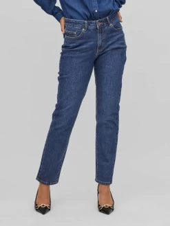 Vila Jeans Bootcut Jeans Dames Donkerblauw 10 Vila Jeans Bootcut Jeans Dames Donkerblauw -Vila 5ef7be2f7eca4a1b809b6f3e0521d9f7