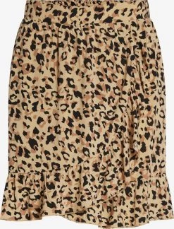 Vila Mini Rokken Rok PAYA Dames Beige