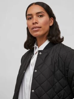 Vila Tussenjassen Tussenjas Dames Zwart -Vila 61f6cd211da4e397b4af82ad8a37bd11