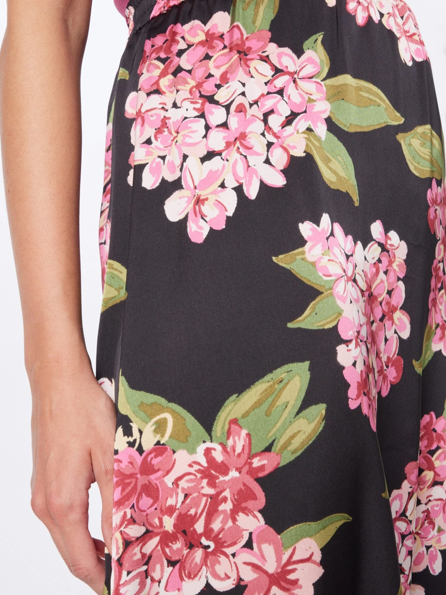 Vila Midi Rokken Rok AGNES Dames Zwart 4 Vila Midi Rokken Rok AGNES Dames Zwart - Afbeelding 2