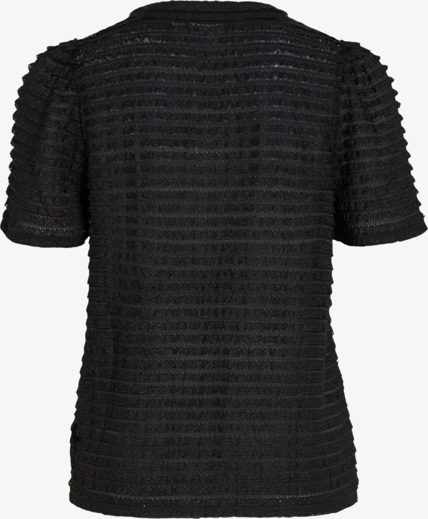 Vila T-shirts Shirt Dames Zwart 4 Vila T-shirts Shirt Dames Zwart - Afbeelding 2