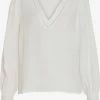 Vila Kanten Blouses Blouse Dames Wit 2 Vila Kanten Blouses Blouse Dames Wit -Vila 6360b155e817799f1f1add64c3a17510