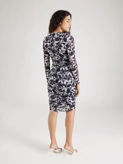 Vila Mini Jurken Jurk AVA Dames Navy / Lichtblauw -Vila 651dec445854a1d356eb011497b46f3a