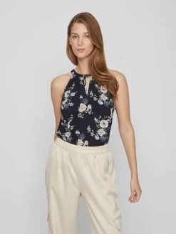 Vila Uitgaanstops Top Dames Navy 9 Vila Uitgaanstops Top Dames Navy -Vila 654e49af5637c2f88ee3f00b72ed19af