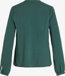 Vila Kanten Blouses Blouse Dames Groen -Vila 65f1371f837070af7dd839c80e348cc0
