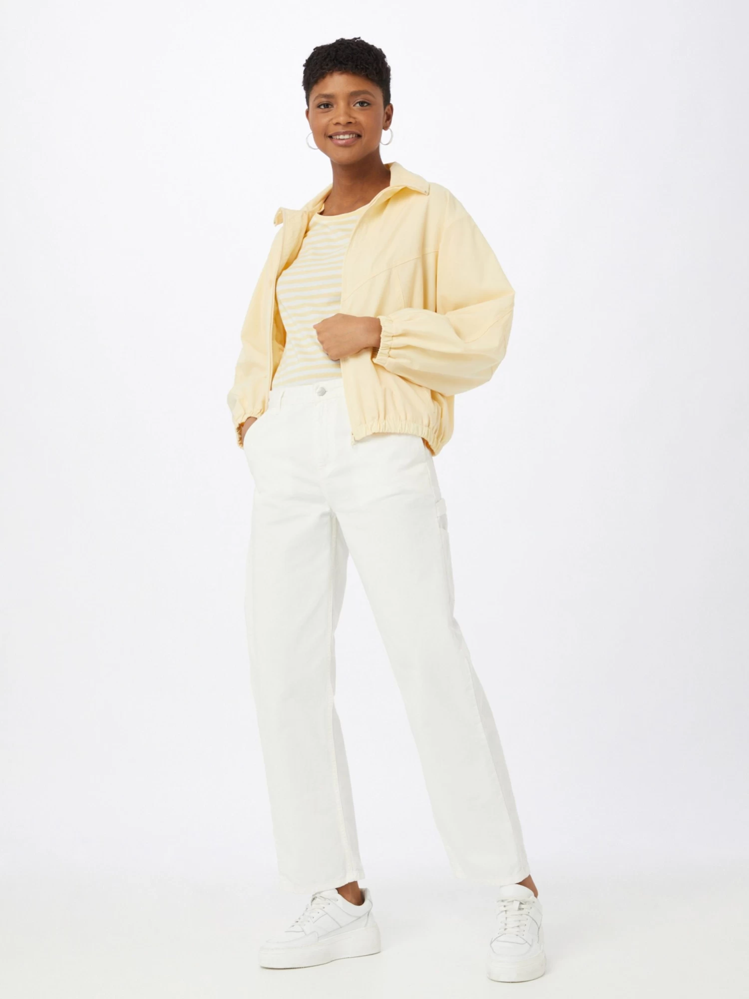 Vila T-shirts Shirt SUS Dames Pasteelgeel 7 Vila T-shirts Shirt SUS Dames Pasteelgeel - Afbeelding 5