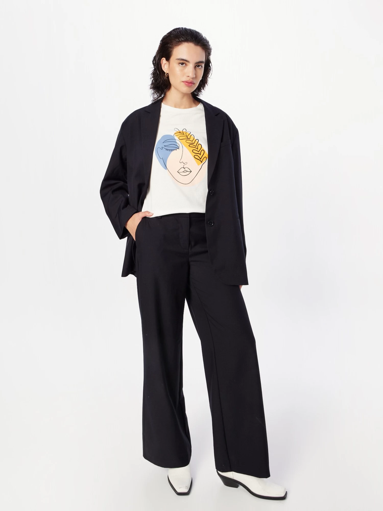 Vila T-shirts Shirt VULKAN Dames Wit 7 Vila T-shirts Shirt VULKAN Dames Wit - Afbeelding 5