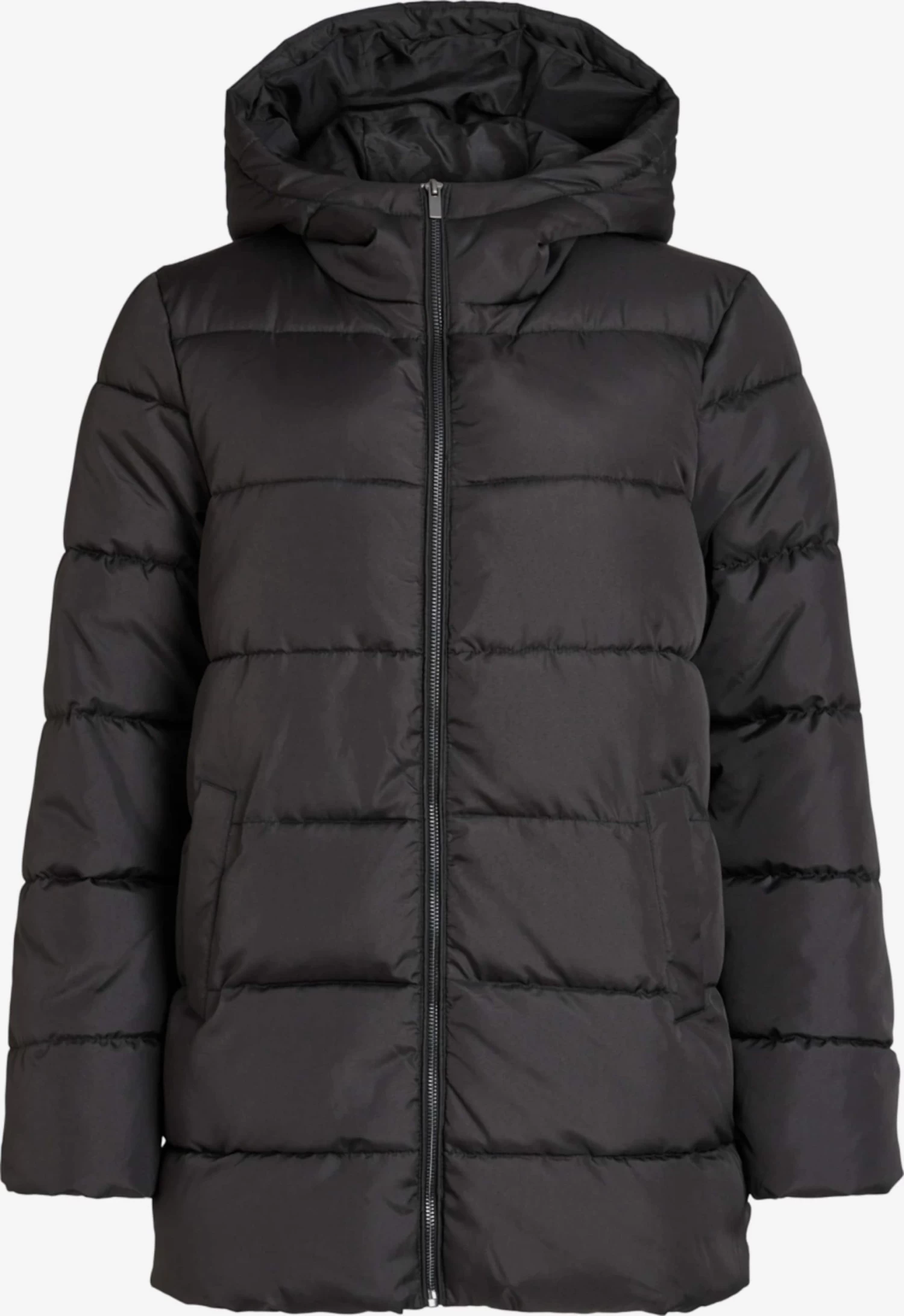 Vila Winterjassen Winterjas Tate Dames Zwart 3 Vila Winterjassen Winterjas Tate Dames Zwart