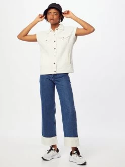 Vila Spijkerblouses Blouse Camelias Dames Wit 11 Vila Spijkerblouses Blouse Camelias Dames Wit -Vila 67d528242d9acf740a4c9e56d88d015d