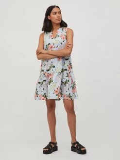 Vila Blousejurken Blousejurk Dames Pastelblauw 10 Vila Blousejurken Blousejurk Dames Pastelblauw -Vila 680f0b2c1c2e830e91cd80a4feade0a9