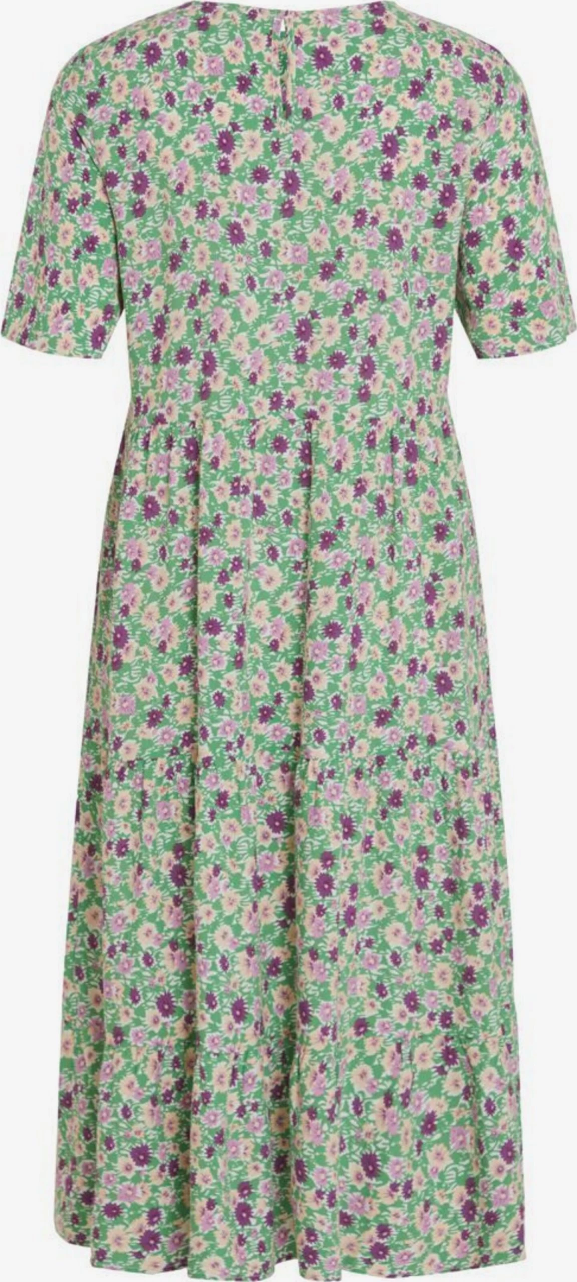 Vila Midi Jurken Jurk Dames Groen 4 Vila Midi Jurken Jurk Dames Groen - Afbeelding 2