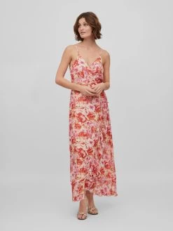 Zomerjurken Zomerjurk Gilla Dames Beige -Vila 68b2d66059d75446c50384e9b254c652