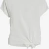 Vila T-shirts Shirt Dames Wit -Vila 6939e9564fcc4e090a33556782bd898f