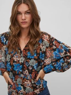 Vila Blouseshirts Blouse Fanna Dames Gemengde Kleuren -Vila 69b3b9e6b45905c0d0cb925e22b47c8e