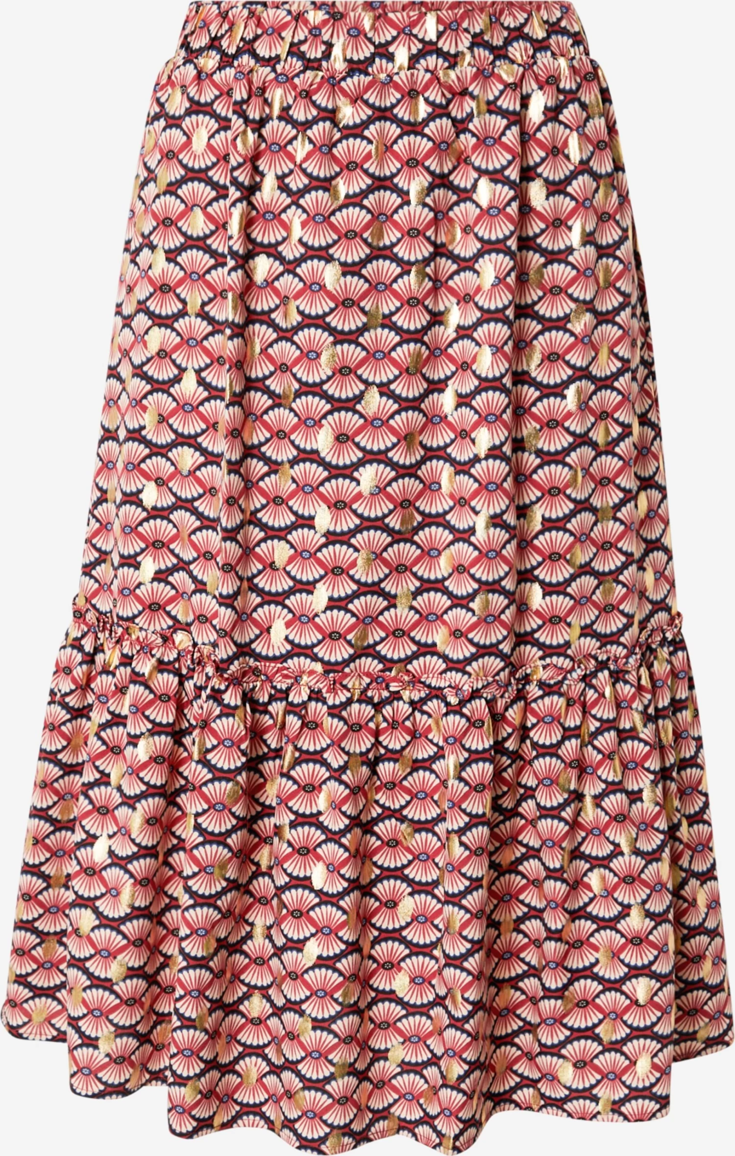 Vila Midi Rokken Rok ZINO Dames Rood 3 Vila Midi Rokken Rok ZINO Dames Rood