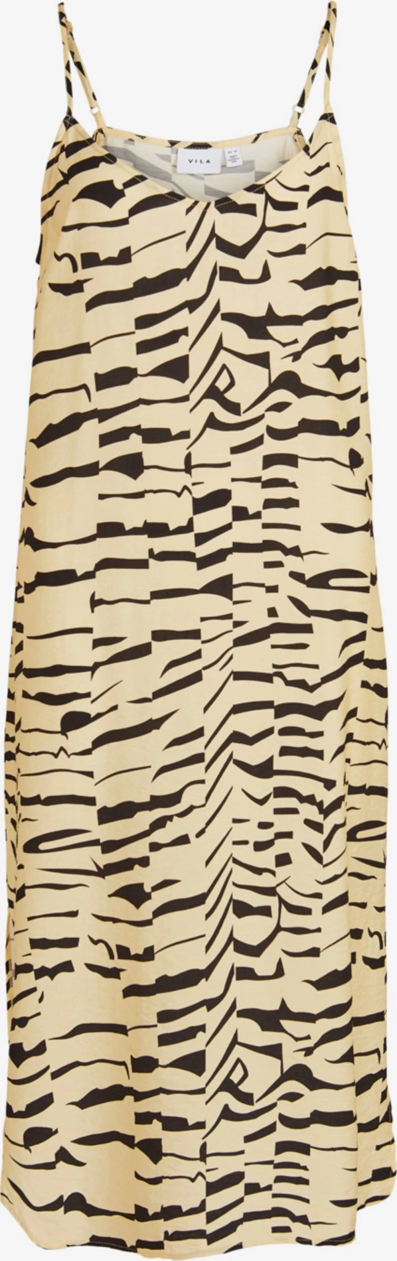 Vila Midi Jurken Jurk ALINIA Dames Pasteelgeel 3 Vila Midi Jurken Jurk ALINIA Dames Pasteelgeel