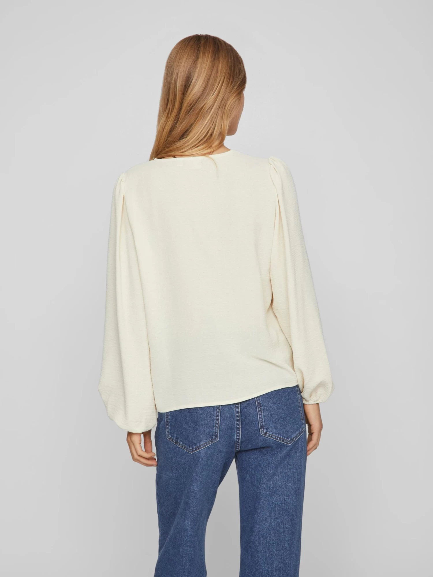 Vila Kanten Blouses Medium Support Blouse SURASHIL Dames Beige 7 Vila Kanten Blouses Medium Support Blouse SURASHIL Dames Beige - Afbeelding 5