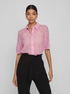 Vila Kanten Blouses Blouse Begena Dames Rosa 11 Vila Kanten Blouses Blouse Begena Dames Rosa -Vila 6ad2e682ec6507a1ba0f47b371651212