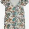 Vila Blouses Met Korte Mouw Blouse Dames Gemengde Kleuren