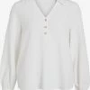 Vila Overhemden Blouse Dames Offwhite -Vila 6beee303514ed854d2a9250fa120c700