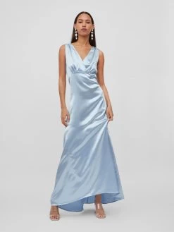 Vila Avondjurken Avondjurk SITTAS Dames Lichtblauw -Vila 6cf04396c75f14a96394bdb6cd5a2fab