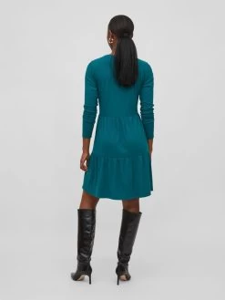 Vila Mini Jurken Jurk Wonda Dames Blauw -Vila 6d57a32924a88b4b9cca0efe7c94192f