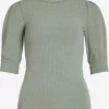 Vila T-shirts Shirt FELIA Dames Kaki -Vila 6e937cafb56b216e0d75f25dcdf5843b