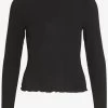 Vila Longsleeves Shirt Dames Zwart -Vila 6eedadc49916acd648a84dad8d573bc3
