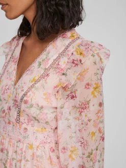 Vila Mini Jurken Jurk Roman Dames Oudroze -Vila 6f44f57c6fb4d7f26fc66718c9e31a0a