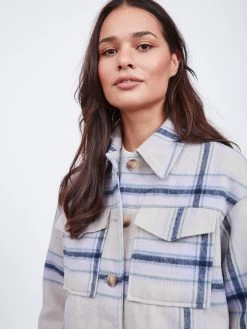 Vila Tussenjassen Tussenjas Dames Violetblauw / Pastellila -Vila 707c92d18a0b295c1362761c5d42e917