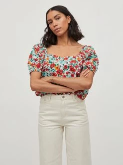 Vila T-shirts Shirt Dames Gemengde Kleuren -Vila 70f02b537a5cc083734bc987e1b3ff9f