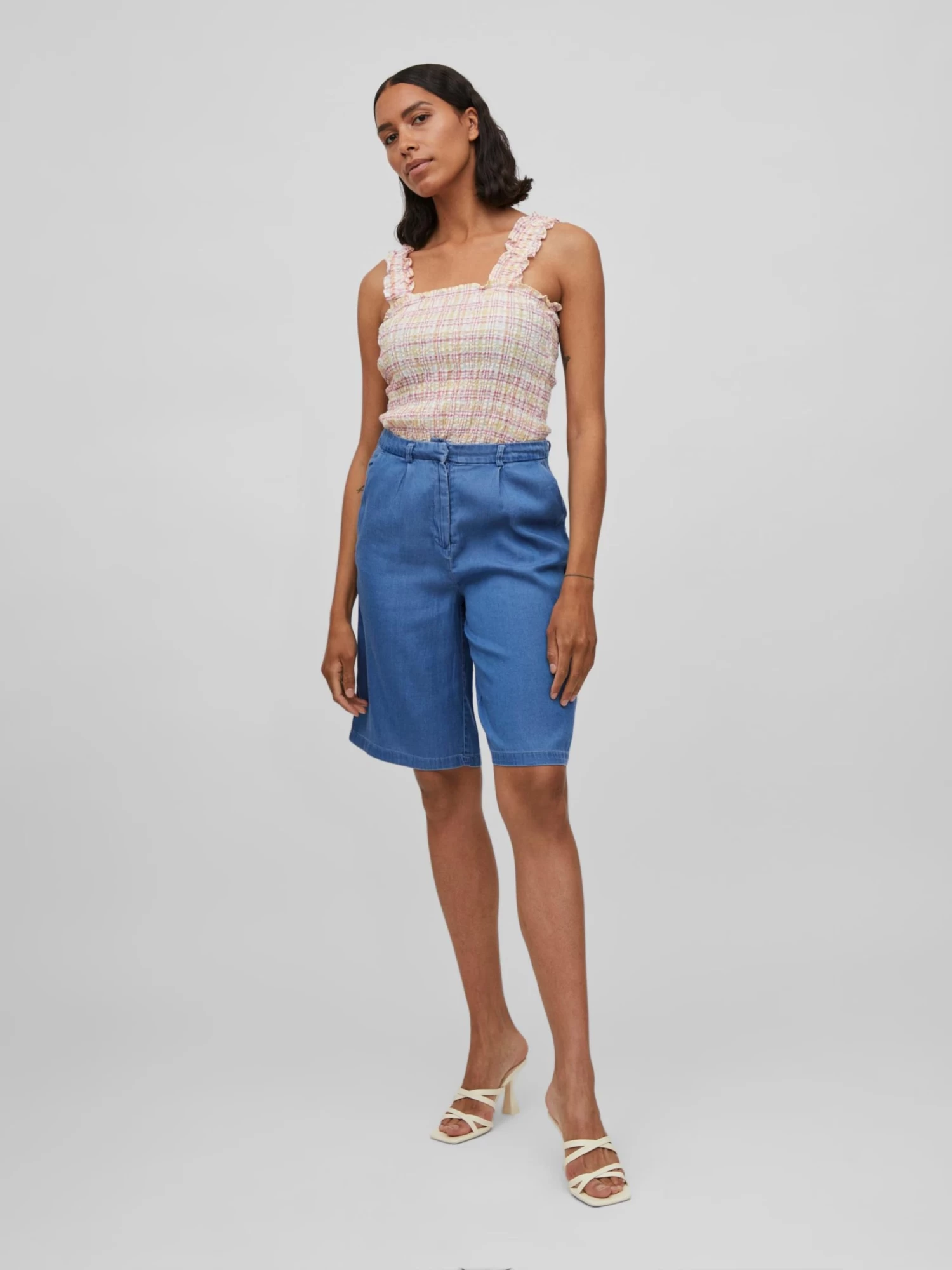 Vila Tanktops Top Conelia Dames Wit 7 Vila Tanktops Top Conelia Dames Wit - Afbeelding 5