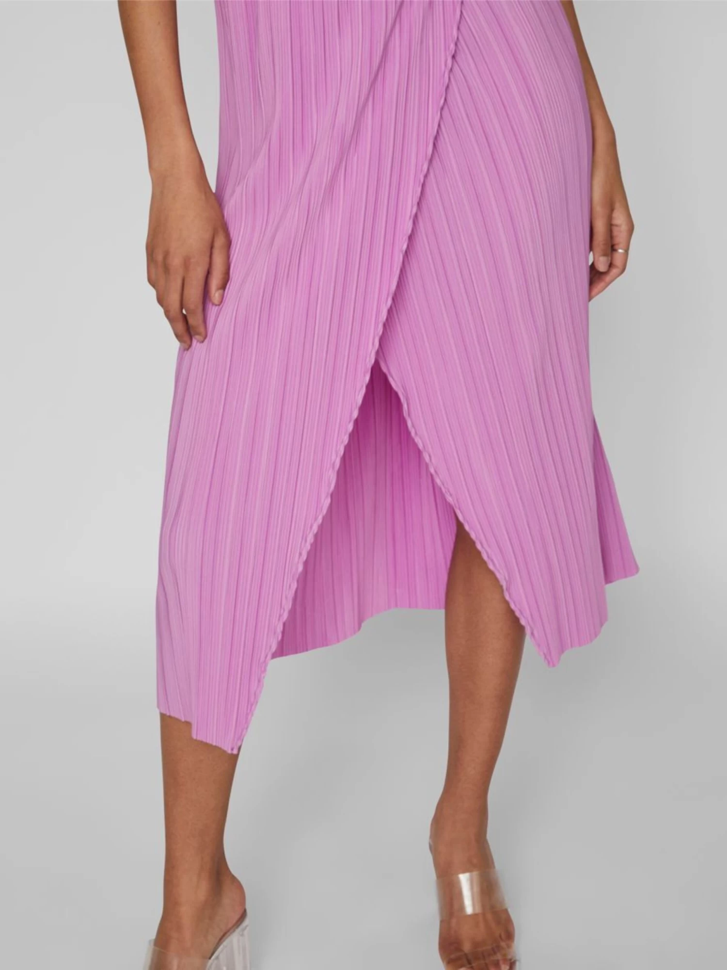 Vila Midi Jurken Jurk Dames Eosine 9 Vila Midi Jurken Jurk Dames Eosine - Afbeelding 7