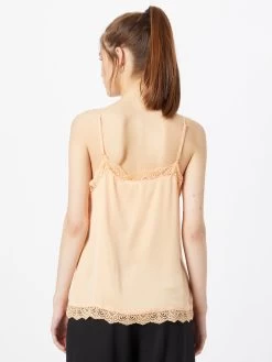 Vila Kanten Blouses Blouse Cava Dames Abrikoos -Vila 72960941a0cb1e3bd183e7f4cd9b8aef