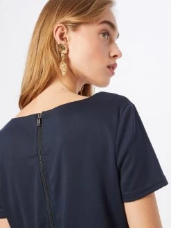 Vila Jerseyjurken Jurk Tinny Dames Donkerblauw -Vila 73ac593523106eec2f9506ea67b51403