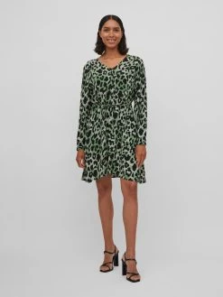 Vila Mini Jurken Jurk Fini Dames Groen / Lichtgroen 10 Vila Mini Jurken Jurk Fini Dames Groen / Lichtgroen -Vila 7479dfca5523cbe1868d432f4fba3bce