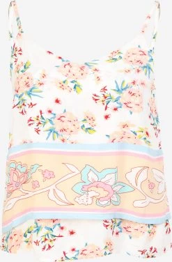 Spaghetti Tops Top MESA Dames Wit